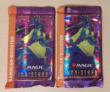 2x Magic Innistrad: Mitternachtsjagd Collector-Booster DE NEU 