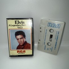 ELVIS A Legendary Performer Vol. 3 Cassette Tape