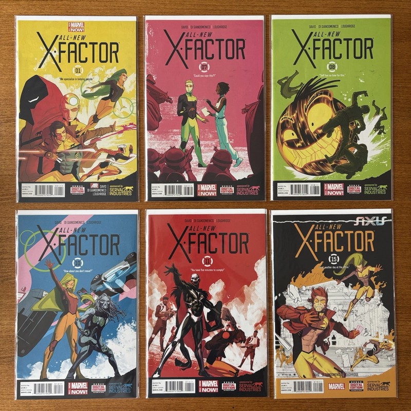 ALL NEW X-FACTOR (2014) BUNDLE - #1, 7, 8, 10, 11 & 15