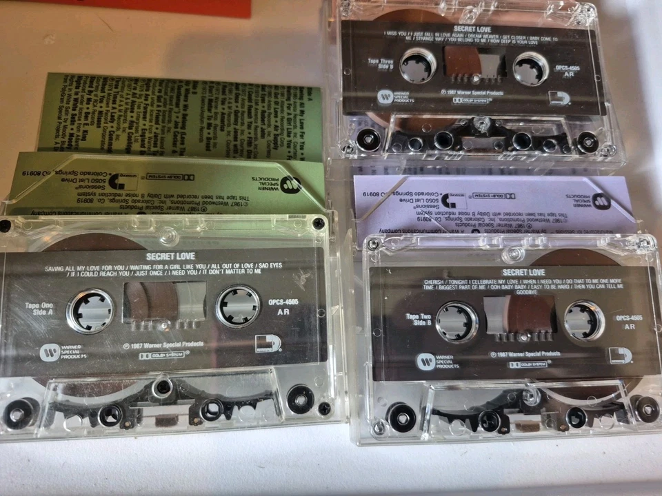 Secret Love Compilation Cassette Tapes 1987 (Vol 1, 2, 3) 80s Ballads / Excellen - Image 4 of 4