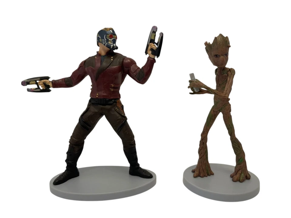 Juego de estatuillas/figuras 2018 Avengers Infinity War Disney Store Deluxe de 10 piezas leer Foto 4 de 4