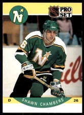 1990-91 Pro Set Shawn Chambers Minnesota North Stars #134