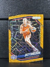 JACY SHELDON 2025 Panini Prizm WNBA #113 Orange Ice Prizm MYSTICS