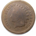 1872 Indian Head Penny Cent Good (G) Details
