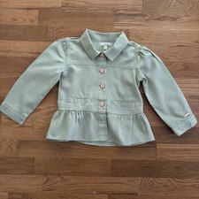 Tamari Girls Sage Green Light Jacket Sz4