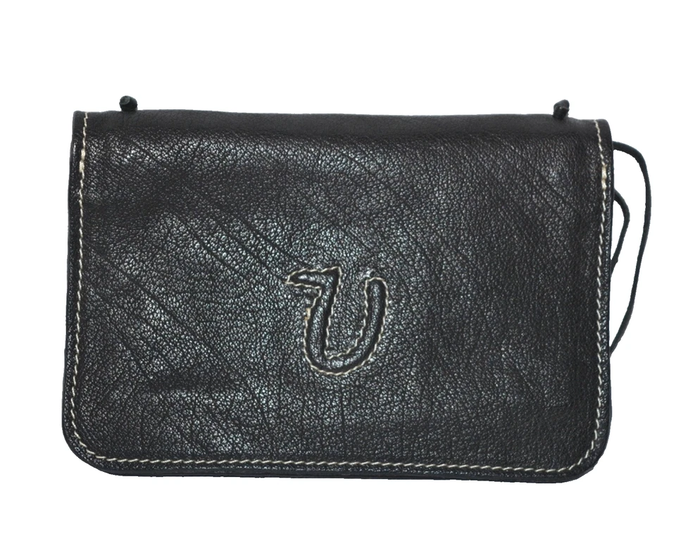 Cartera sin asas de cuero anudado Capica Italia Foto 2 de 4