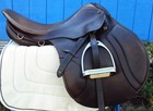 STUBBEN English/Jump Saddle - ROXANE - 18" Seat - GREAT!  Cross Country — photo 2