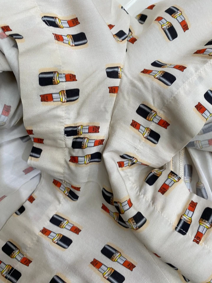 Pantalones Cortos Para Mujer Paul & Joe Sister Estampado Lápiz Labial Beige Talla 36 1 RVB001 Foto 3 de 4