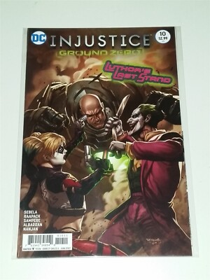 INJUSTICE GODS AMONG US GROUND ZERO #10 NM+ (9.6 OR BETTER) JUNE 2017 DC COMICS