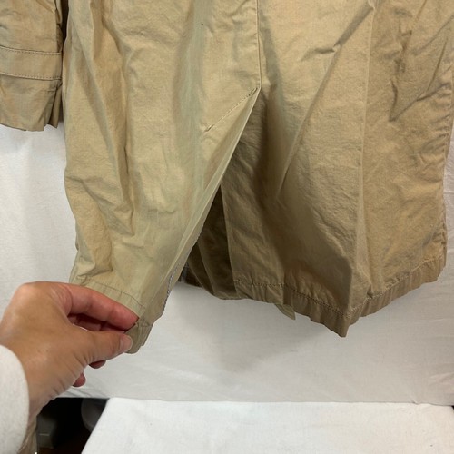 Gap Women's Double Breasted Trench Coat XS Khaki Beige Belted Pockets - Picture 11 of 16