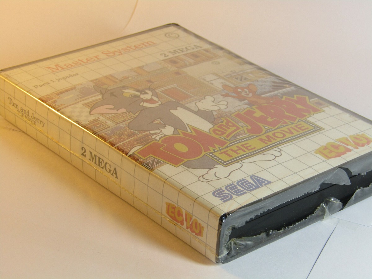 Sega Master System Tom & Jerry The Movie Tec Toy Brazil sms Sega Master System Tom & Jerry The Movie Tec Toy Brazil sms