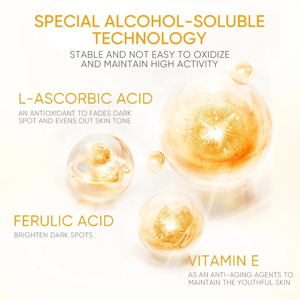 SKINTIFIC 10% Vitamin C Brightening Glow Serum (20ml) - Image 4 of 4