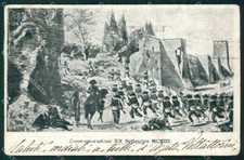 Militari Bersaglieri cartolina QT5646