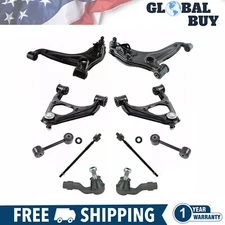 Front Upper & Lower Control Arms Tie Rods & Links Fits For 1990-1997 Mazda Miata