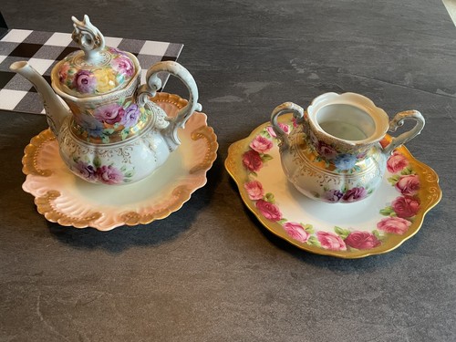 Royal Albert Bone China vecchio piatto inglese rosa e Francia, teiera, teiera