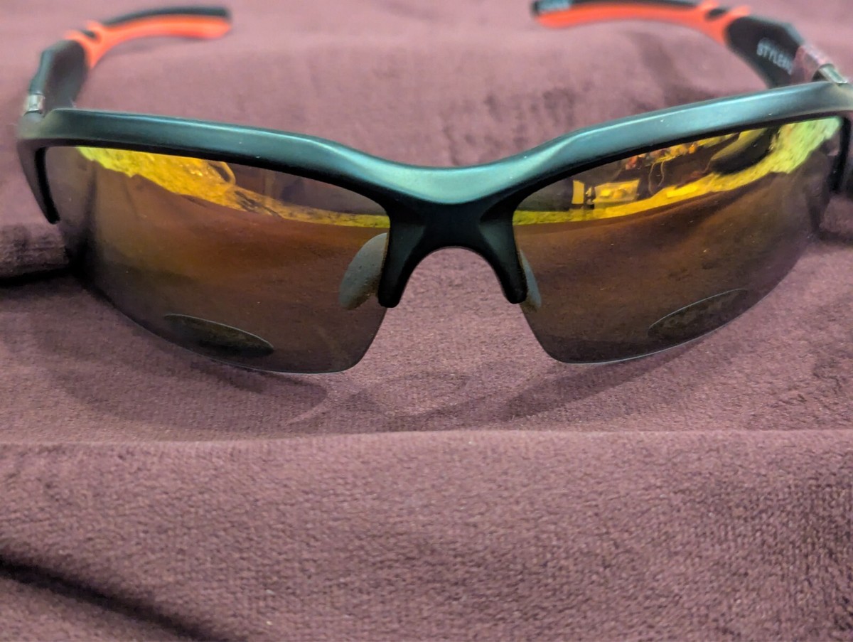 2 Pair Sunglasses Circle K L6 White/Blue Tint A6 Dark Grey Weave