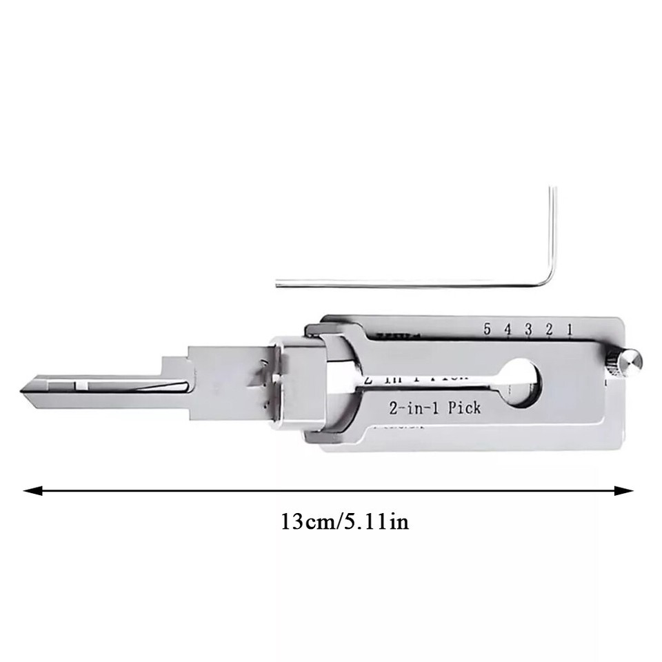 Hand Decoder ACCURACY Tool Sets Stainless Steel Model SS001 2in1 Key