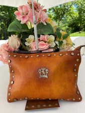Pratesi Firenze Italian Leather Convertible Clutch Crossbody (u300