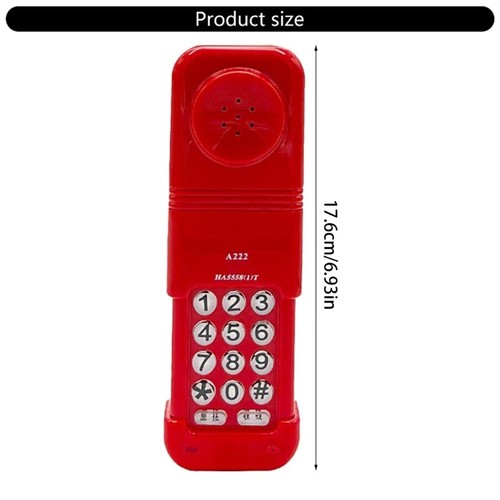 Landline Phone Corded Telephone Practical Plug in and Use Telephone Landline - Zdjęcie 8 z 8
