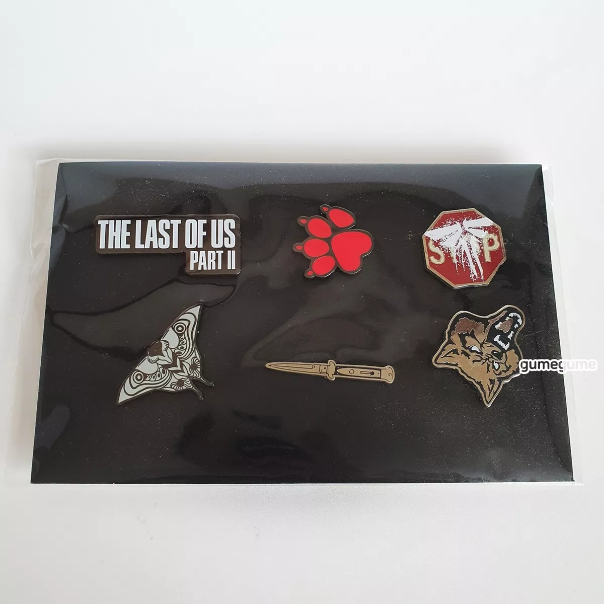 The Last of Us Part 2 II Ellie Edition Pin Badge & Stickers- TLOU (No Game)