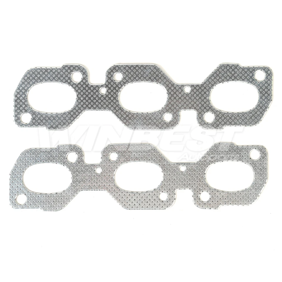 Compatível com 95-12 Mercury Mystique 2.5L 3.0L DOHC 24v DURATEC junta coletor de escape - Imagem 3 de 4