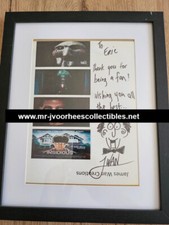 Saw Insidious Horror Movies James Wan Original Hand Written and Signed Note