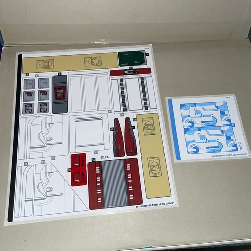 Lego Star Wars Original Sticker Sheet from Betrayal at Cloud City Set 75222
