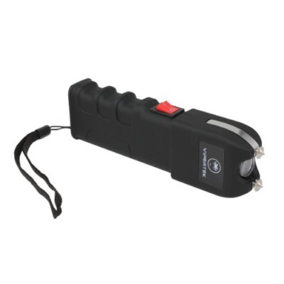 Genuine VIPERTEK Rechargeable Stun Gun with LED Light + Holster