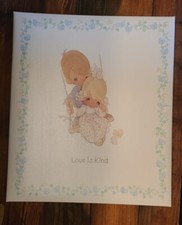 Vtg Hallmark Precious Moments Love Is Kind Photo Album/Scrapbook NOS, USA, READ