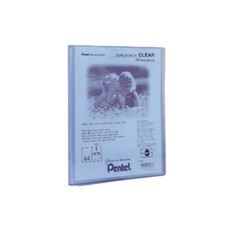 Pentel Recycology A4 Display Book, 30 Pockets, Blue, Green or Transparent DCF243