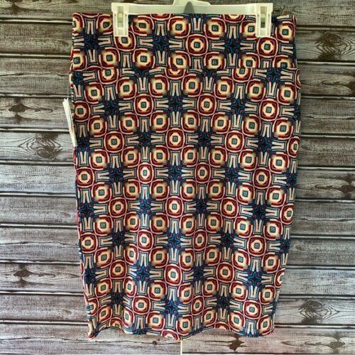 Gonna donna LulaRoe Cassie taglia L pull-on elasticizzata multicolore nuova con etichetta - Foto 2 di 7
