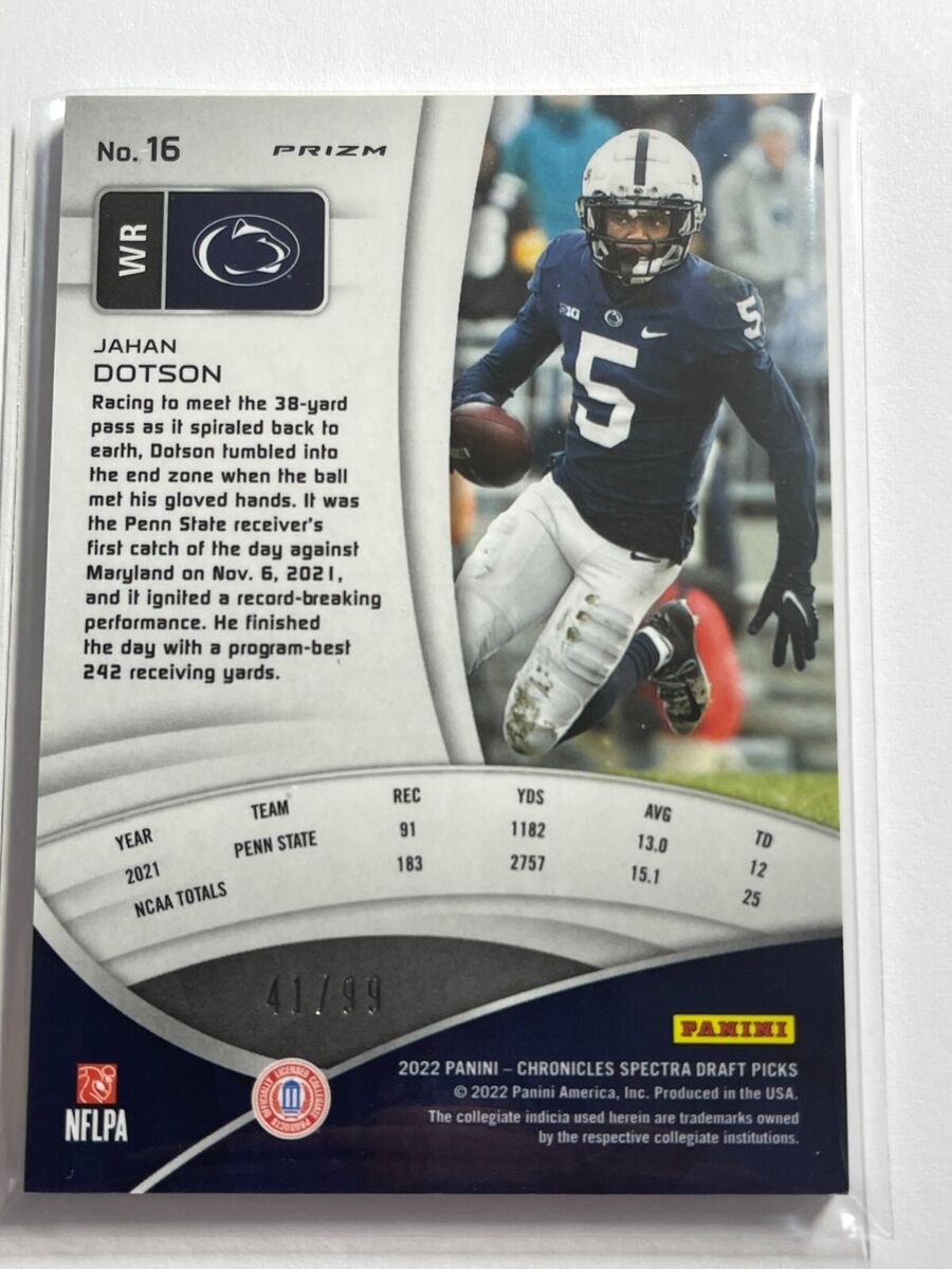 🔥 2022 Panini Chronicles BLUE DISCO PRIZM Spectra /99 RC 🔥 2022 Panini Chronicles BLUE DISCO PRIZM Spectra /99 RC