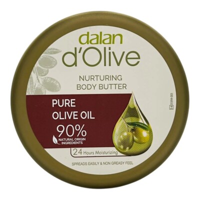 49,27 /L- 3x Dalan d'Olive Body Butter- Intensivpflegecreme/alle Hauttypen-250ml