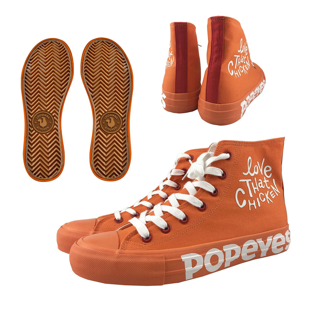 Popeyes shop uniform shoes