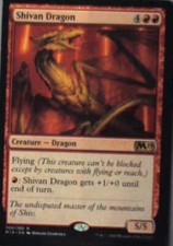 Shivan Dragon - Core Set 2019: #300, Magic: The Gathering Nm R108