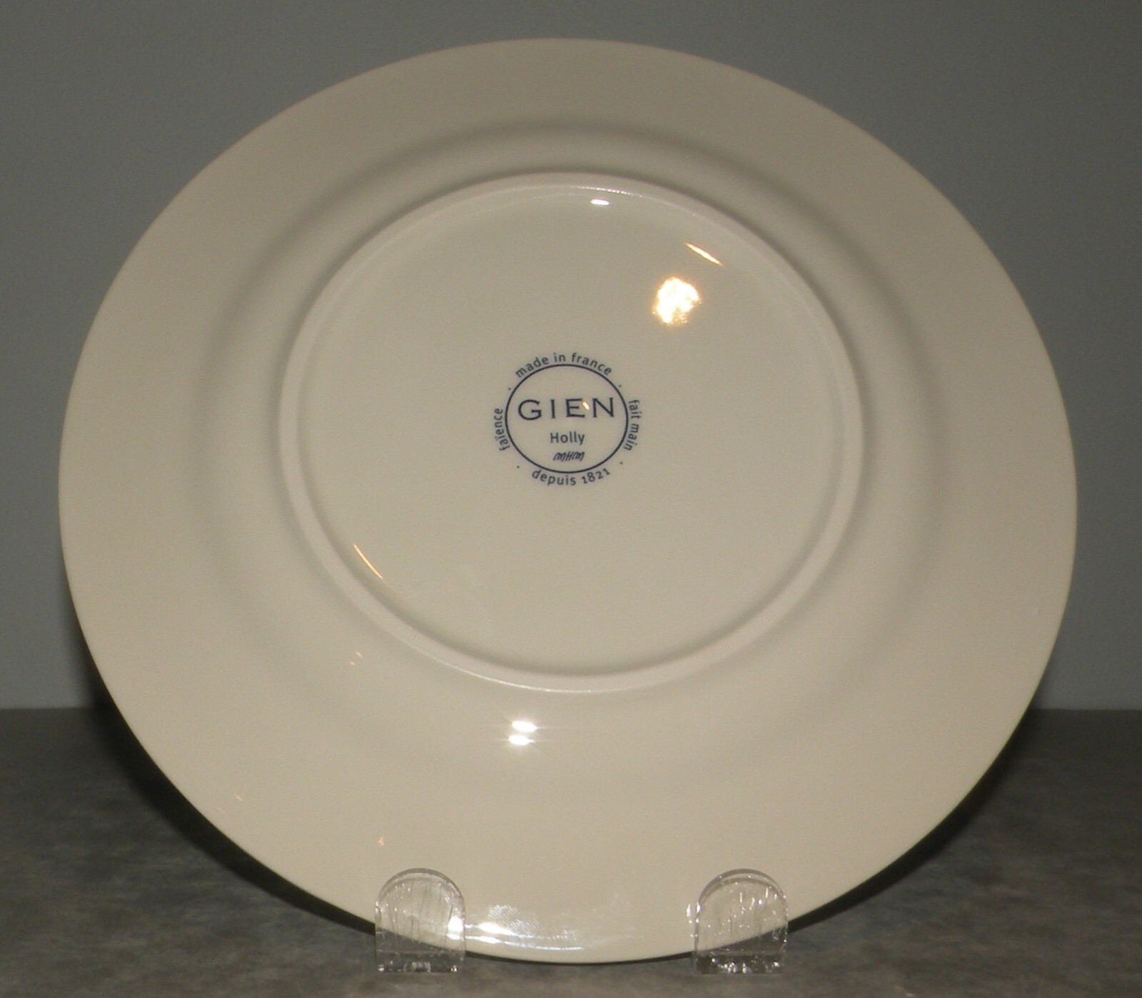 NEW Dessert Plate Holly Pattern From GIEN | eBay