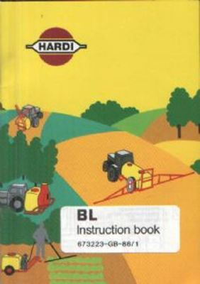 HARDI BL SPRAYER OPERATORS MANUAL AND PARTS LIST | eBay
