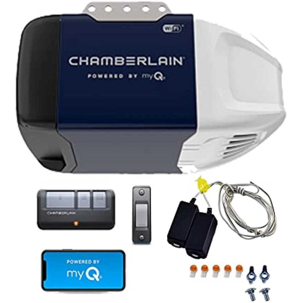 Chamberlain belt drive garage door opener cheap