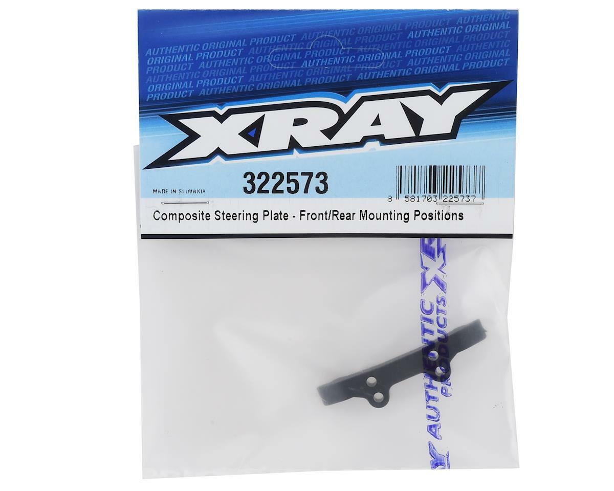 XRAY XB2 Composite Steering Plate (Front/Rear Mounting Positions