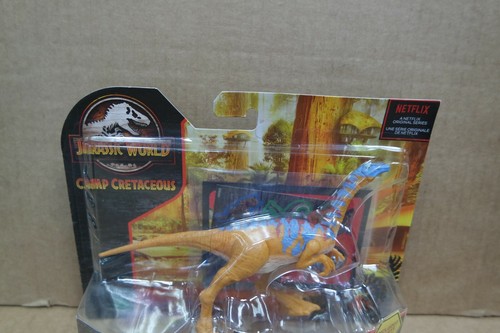 JURASSIC WORLD CAMP CRETACEOUS ATTACK PACK GALLIMIMUS DINOSAUR FIGURE NEW - Picture 3 of 4