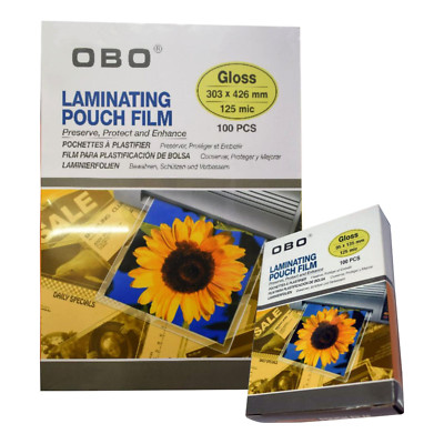 Laminierfolien / Hüllen Laminiertaschen Blätter alle Größen A3 A4 A5 A6 A7