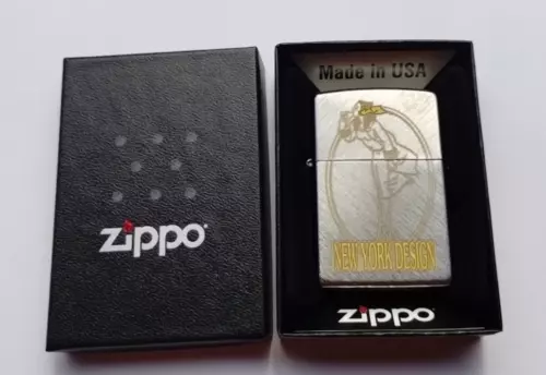 Zippo Lighter 2015 New York Design Windy Girl Diagonal New Sealed
