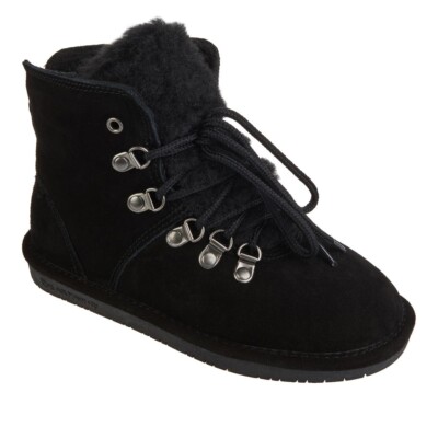 Exclusive! BEARPAW® Kerri Suede Lace-up Boot with NeverWet