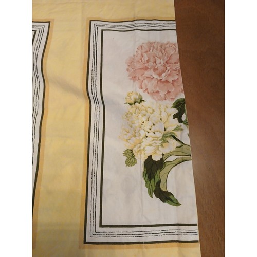 Vintage Waverly Home Fashions King Pillow Shams With Butterflies & Florals - Picture 3 of 9