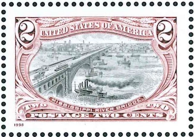 Scott #3210 2¢-$2 Trans-Mississippi Mint Sheet MNH XF  CV $19.69 - Image 3 of 4