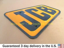JCB BACKHOE - ORIGINAL JCB BOOM LOGO (PART NO. 817/04212)