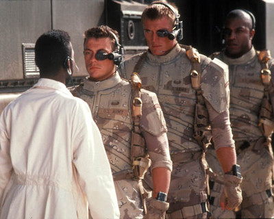 Dolph Lundgren & Jean-Claude Van Damme [1015930] 8x10 Foto (Andere Größen Avail