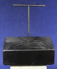 Megalodon Shark Tooth Display Stand (Medium)- Black