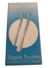 Kiinde Twist Pouch 2-Piece Baby Bottle Nipple Brush New