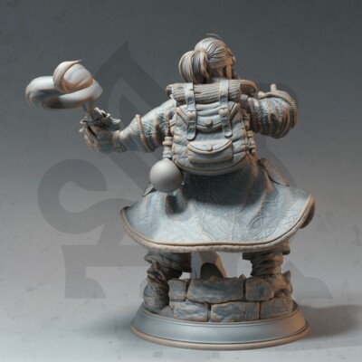 Nesbit Dwarven Dwarf Alchemist Artificer Miniature | D&D DnD | | eBay